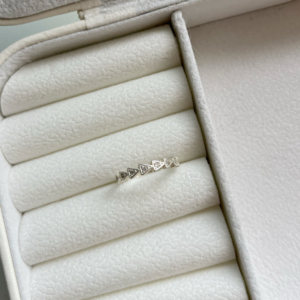 Anel de Prata Triângulos