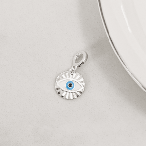 Berloque em Prata Olho Grego